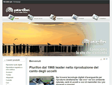 Tablet Screenshot of plurifon.it